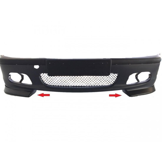 Μπροστινά Spoiler Δεξιά & Αριστερά Για Bmw 3 E46 99-03 M-Tech GT-Splitters Από Abs Πλαστικό 2 Τεμάχια