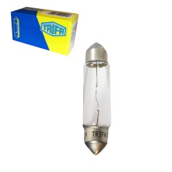 Λάμπα Σωληνωτή 41mm SV8.5-8 11x41 12V 10W Trifa 221 1 Τεμάχιο