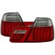 Πισινά Φανάρια Set Για  Bmw 3 E46 Coupe Facelift 03-06 Led Κόκκινο/Crystal Eagle Eyes