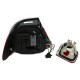 Πισινά Φανάρια Set Για  Bmw 3 E46 Coupe Facelift 03-06 Led Κόκκινο/Crystal Eagle Eyes