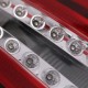 Πισινά Φανάρια Set Για Mercedes-Benz C-Class W204 07-12 Led Bar Facelift Look Κόκκινο/Crystal Carner