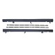 Πλαινά Μασπιέ Για VW Polo 6R 09-17 R-Line Look Από Abs Πλαστικό 2 Τεμάχια