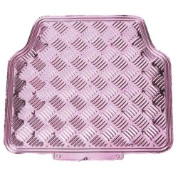 Πατάκια Αυτοκινήτου Universal Αλουμινίου Ροζ 4 Τεμάχια