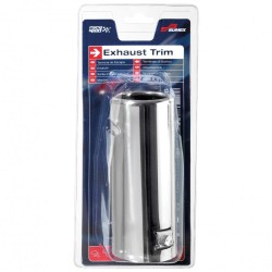 Μπούκα Εξάτμισης Universal Ανοξείδωτη Φιμέ Φ40-67mm Οβαλ 4008700 1 Τεμάχιο