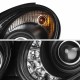 Μπροστινά Φανάρια Set Για Mercedes-Benz E-Class W211 02-06 DRL Xenon D2S/H7 Black Με Μοτέρ Sonar
