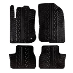 Πατάκια Αυτοκινήτου Gledring 0159 Peugeot 2008 2013-2019 / Crossover 2013-2019 Μαύρο 4 Τεμάχια