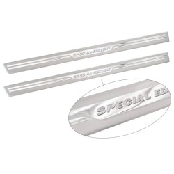 Διακοσμητικά Εσωτερικά Μασπιέ Πόρτας Universal Special Edition Ασημί/Χρώμιο 54cm x 3cm 2 Τεμάχια