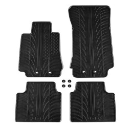 Πατάκια Αυτοκινήτου Gledring 0567 Alfa Romeo Giulia Sedan 2016- Μαύρο 4 Τεμάχια