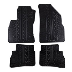 Πατάκια Αυτοκινήτου Gledring 0141 Fiat Doblo 2010- / Opel Combo Passanger 2011- Μαύρο 4 Τεμάχια