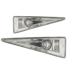 Πλαϊνά Φλας Φτερού Για Renault Megane 02-05 / Scenic 03-09 / Espace Chrome 2 Τεμάχια Πλαϊνά Φλας Φτερού Για Renault Megane 02-05 / Scenic 03-09 / Espace Chrome 2 Τεμάχια