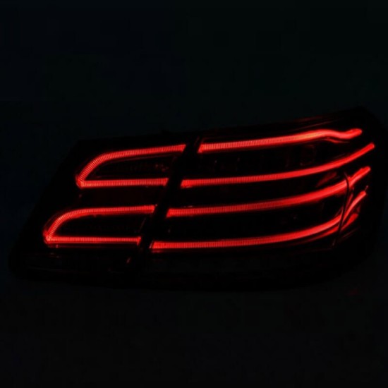 Πισινά Φανάρια Set Για Mercedes-Benz E-Class W212 09-13 Full Led Facelift Look Κόκκινο/Crystal Eagle Eyes