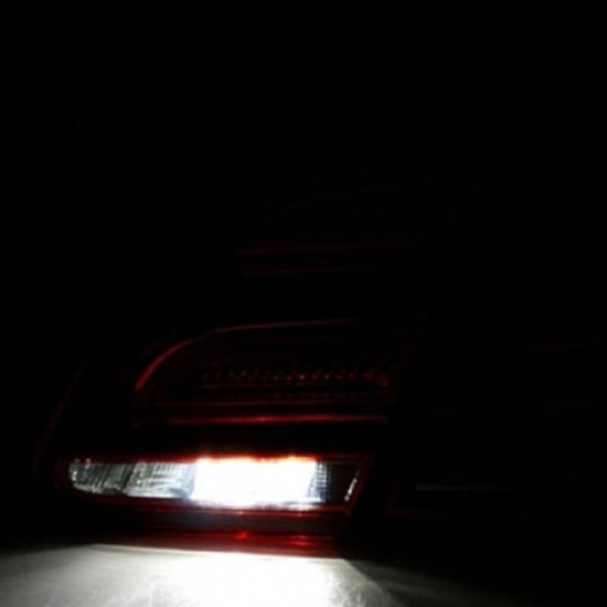 Πισινά Φανάρια Set Για Mercedes-Benz E-Class W212 09-13 Full Led Facelift Look Κόκκινο/Crystal Eagle Eyes