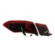 Πισινά Φανάρια Set Για Mercedes-Benz E-Class W212 09-13 Full Led Facelift Look Κόκκινο/Crystal Eagle Eyes