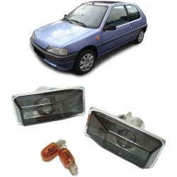 Πλαϊνά Φλας Φτερού Για Peugeot 106 91-96 / 306 93-97 Smoke 2 Τεμάχια Πλαϊνά Φλας Φτερού Για Peugeot 106 91-96 / 306 93-97 Smoke 2 Τεμάχια