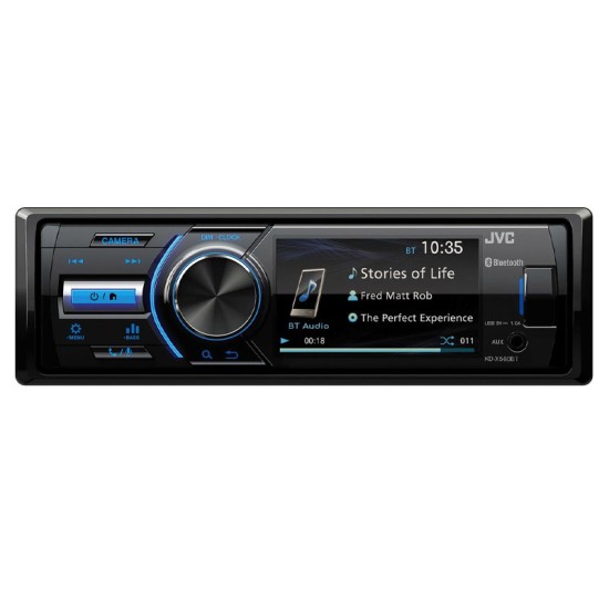 Radio Usb Bluetooth JVC KD-X560BT Universal 1DIN Με 3" Οθόνη