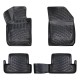 Πατάκια Σκαφάκια 3D Από Λάστιχο TPE Για Peugeot 308 2013- Rizline 4 Τεμάχια Μαύρα