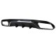 Diffuser Πίσω Προφυλακτήρα Για Mercedes-Benz E-Class W213 16-19 Amg Look Για Απλούς Προφυλακτήρες Σετ Με Μπούκες Από Abs Πλαστικό