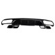 Diffuser Πίσω Προφυλακτήρα Για Mercedes-Benz E-Class W213 16-19 Amg Look Για Απλούς Προφυλακτήρες Σετ Με Μπούκες Από Abs Πλαστικό