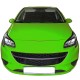 Μάσκα Για Opel Corsa E 14-19 Κυψελωτή Μαύρη Ματ 1 Τεμάχιο