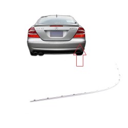 Πίσω Δεξί Τριμ Χρωμίου Προφυλακτήρα Για Mercedes-Benz CLK W209 02-09