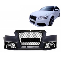 Μπροστινός Προφυλακτήρας Για Audi A3 8P 08-12 Facelift RS3 Look Με Μαύρη Μάσκα Μπροστινός Προφυλακτήρας Για Audi A3 8P 08-12 Facelift RS3 Look Με Μαύρη Μάσκα