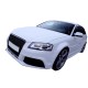 Μπροστινός Προφυλακτήρας Για Audi A3 8P 08-12 Facelift RS3 Look Με Μαύρη Μάσκα