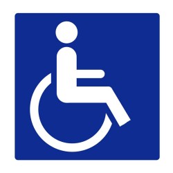 Αυτοκόλλητο Σήμα Αναπήρων Α.Σ. 0200 1 Τεμάχιο Αυτοκόλλητο Σήμα Αναπήρων Α.Σ. 0200 1 Τεμάχιο
