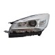 Μπροστινά Φανάρια Set Για Ford Kuga MK2 C520 DRL Χρωμίου H7/H7 Με Μοτέρ Carner