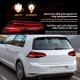 Πισινά Φανάρια Set Για Vw Golf VII 7 & 7.5 11-19 Led Bar Dynamic Facelift 7.5 GTI/R Look Κόκκινο/Φιμέ VLand