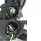 Μπροστινά Φανάρια Set Για Mercedes-Benz Vito W447 14+ DRL Led Tube & Led Signal Dynamic Μαύρα Με Μοτέρ Carner
