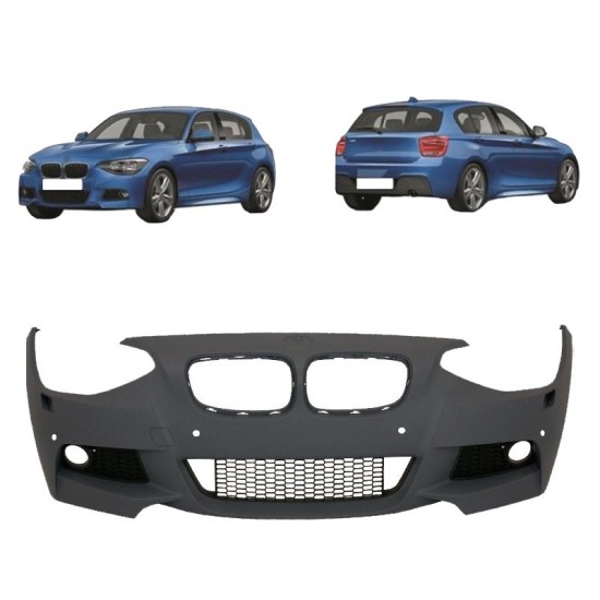 Μπροστινός Προφυλακτήρας Για Bmw 1 F20 11-15 M-Tech Look