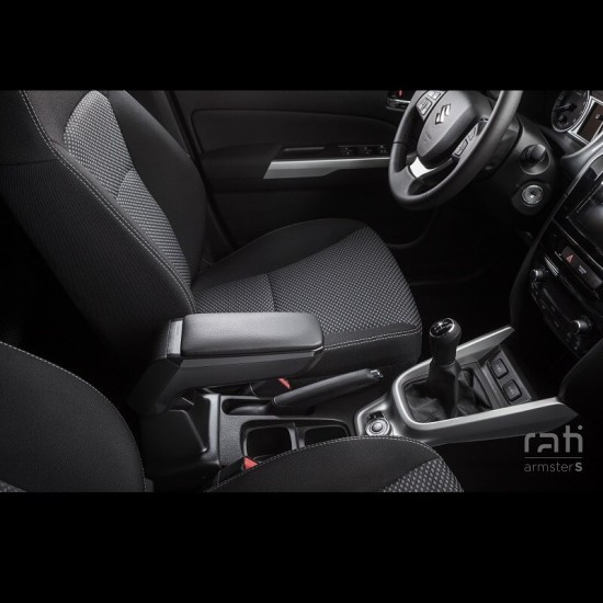 Κονσόλα Χειροφρένου Τεμπέλης Armster S Για Citroen C1 2005-2014 / Peugeot 107 2005-2014 / Toyota Aygo 2005-2014 Μαύρο Χρώμα