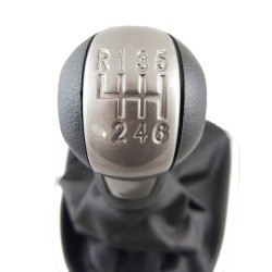 Πόμολο Λεβιέ Ταχυτήτων Με Φυσούνα Μαρκέ Μαύρο/Ασημί Για Seat Leon 2/Toledo 3  Με 6 Ταχύτητες GK0342 Πόμολο Λεβιέ Ταχυτήτων Με Φυσούνα Μαρκέ Μαύρο/Ασημί Για Seat Leon 2/Toledo 3  Με 6 Ταχύτητες GK0342