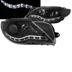 Μπροστινά Φανάρια Set Για Vw Passat CC 08-12 DRL Μαύρα H7/H7/H7 Με Μοτέρ Depo Μπροστινά Φανάρια Set Για Vw Passat CC 08-12 DRL Μαύρα H7/H7/H7 Με Μοτέρ Depo