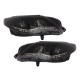 Μπροστινά Φανάρια Set Για Vw Passat CC 08-12 DRL Μαύρα H7/H7/H7 Με Μοτέρ Depo