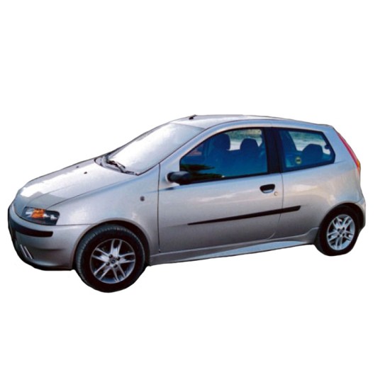 Πλαινά Μασπιέ Για Fiat Punto 00-10 Abarth Look Από Abs Πλαστικό 2 Τεμάχια