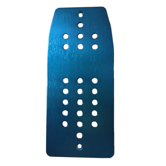 Footrest Αλουμινίου Universal Μπλε 19.5x9cm