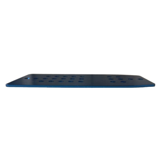 Footrest Αλουμινίου Universal Μπλε 19.5x9cm
