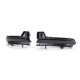 Φλας Καθρέπτη Για Skoda Kodiaq 16+ / Karoq 17+ Black (Vehicles With Rear View Camera) Dynamic Led Canbus Φιμέ 2 Τεμάχια
