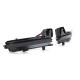 Φλας Καθρέπτη Για Skoda Kodiaq 16+ / Karoq 17+ Black (Vehicles With Rear View Camera) Dynamic Led Canbus Φιμέ 2 Τεμάχια