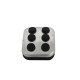 Πεντάλ Αλουμινίου Κουμπωτά Και Footrest Για Mercedes-Benz W204 07-14 / W211 02-09 / GLK 08-15 Μη Αυτόματο Σετ 5 Τεμάχια KPMB02