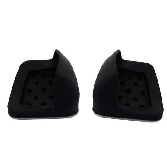 Πεντάλ Αλουμινίου Κουμπωτά Και Footrest Για Mercedes-Benz W204 07-14 / W211 02-09 / GLK 08-15 Μη Αυτόματο Σετ 5 Τεμάχια KPMB02