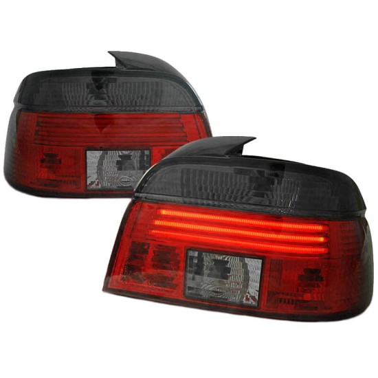 Πισινά Φανάρια Set Για Bmw 5 E39 95-00 Led Κόκκινο/Φιμέ Reliable Auto Parts