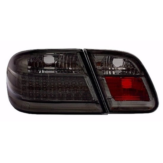 Πισινά Φανάρια Set Για Mercedes-Benz E-Class W210 95-02 Led Φιμέ Depo