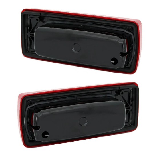 Πισινά Φανάρια Set Για Mercedes-Benz G-Class W461/W463 07-12 Κόκκινο/Crystal Depo
