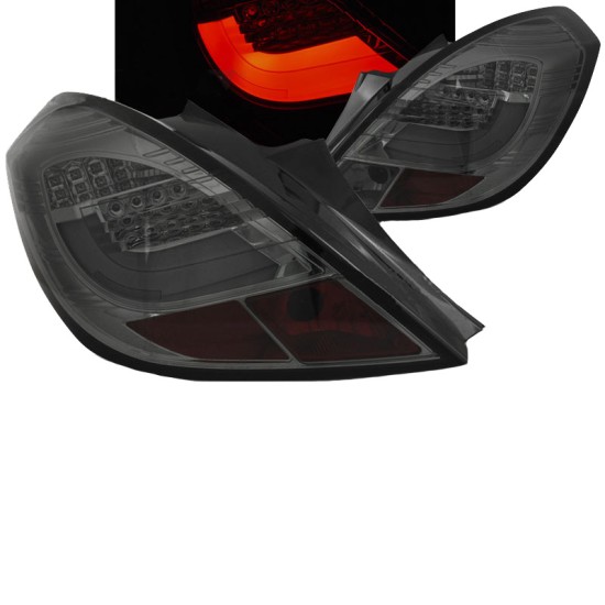 Πισινά Φανάρια Set Για Opel Corsa D 3D 06-14 Led Bar Φιμέ Sonar