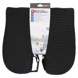 Ανατομικό / Ορθοπεδικό Μαξιλαράκι Θέσης / Καθίσματος Memory Foam RK19007 42x40x9cm μαύρο 1 τεμάχιο