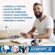 Ανατομικό / Ορθοπεδικό Μαξιλαράκι Θέσης / Καθίσματος Memory Foam RK19007 42x40x9cm μαύρο 1 τεμάχιο