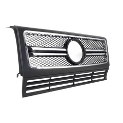 Μάσκα Για Mercedes-Benz G-Class W461 W463 90-15 Amg G55/G65 Look Μαύρο/ Χρώμιο 1 Τεμάχιο
