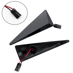 Πλαϊνά Φλας Φτερού Για Renault Megane 02-05 / Scenic 03-09 / Espace Led Dynamic Φιμέ 2 Τεμάχια Πλαϊνά Φλας Φτερού Για Renault Megane 02-05 / Scenic 03-09 / Espace Led Dynamic Φιμέ 2 Τεμάχια